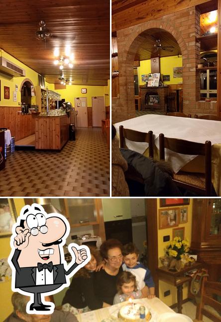 The interior of Pizzeria "Al Caminetto" - Pilastrello