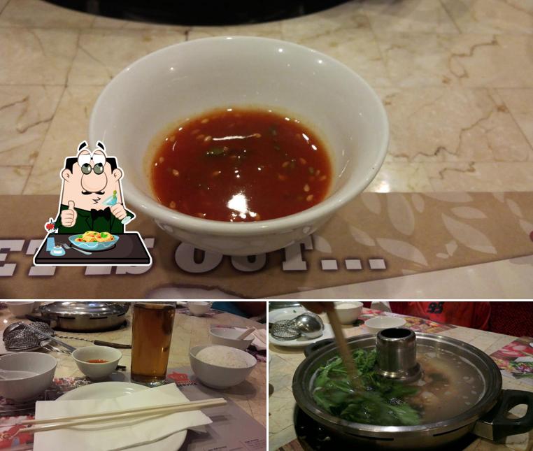 Among different things one can find food and beverage at Coca Suki Restaurant