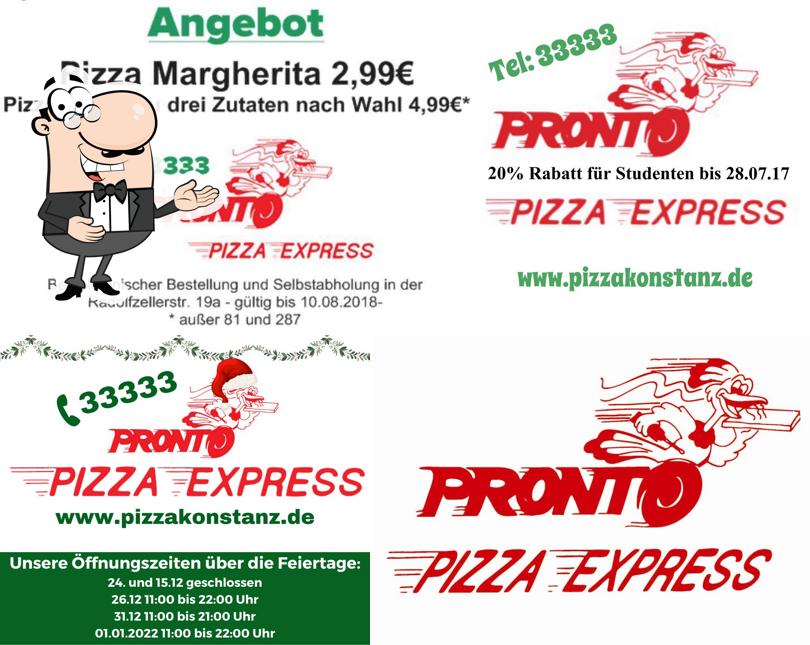 Взгляните на фотографию пиццерии "Pronto Pizza Express"