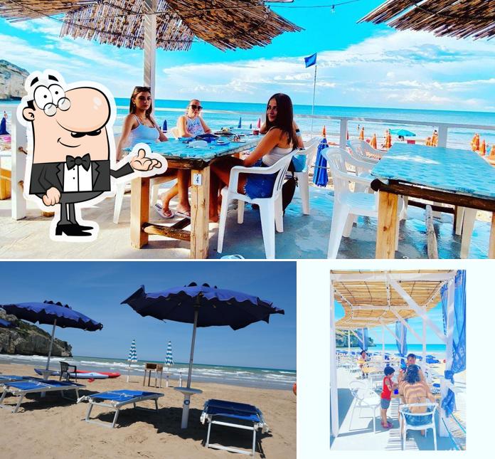 Gli interni di LA ROSA DEI VENTI BEACH & RESTAURANT