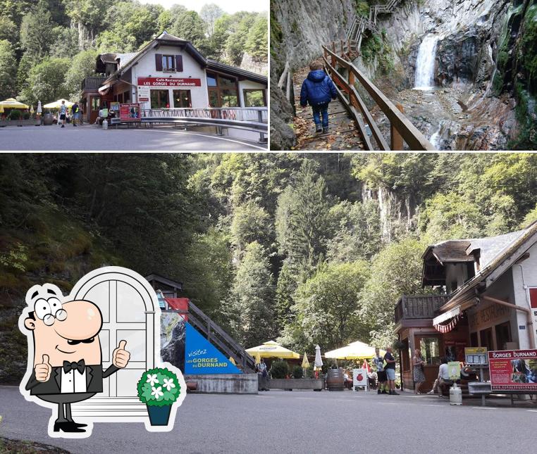 L'extérieur de Restaurant Les Gorges du Durnand