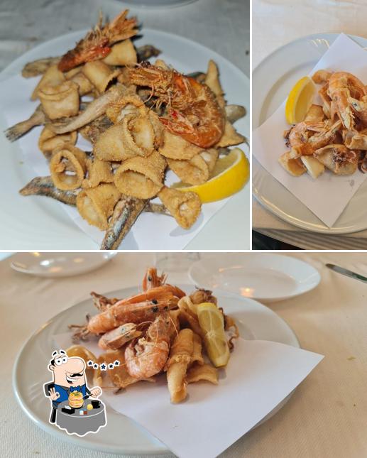 Fritto misto al Trattoria di mare Il Frantoio
