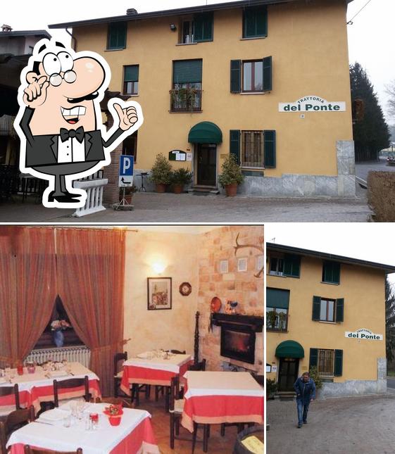 Gli interni di Ristorante Trattoria Del Ponte