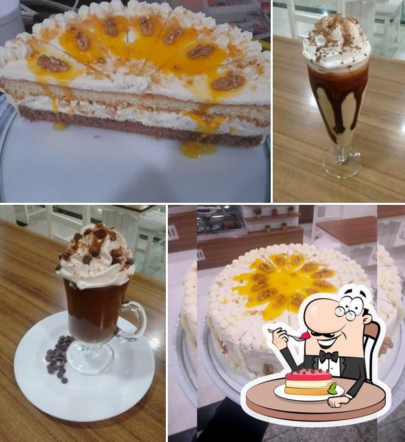 Vanille Café oferece uma gama de pratos doces