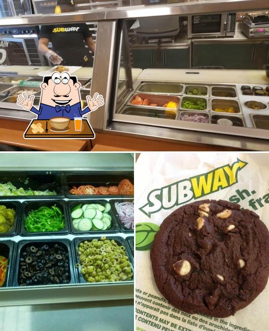 Nourriture à Subway