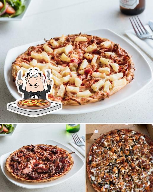 Try out various types of pizza