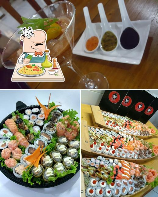 Comida em Ryori Sushi