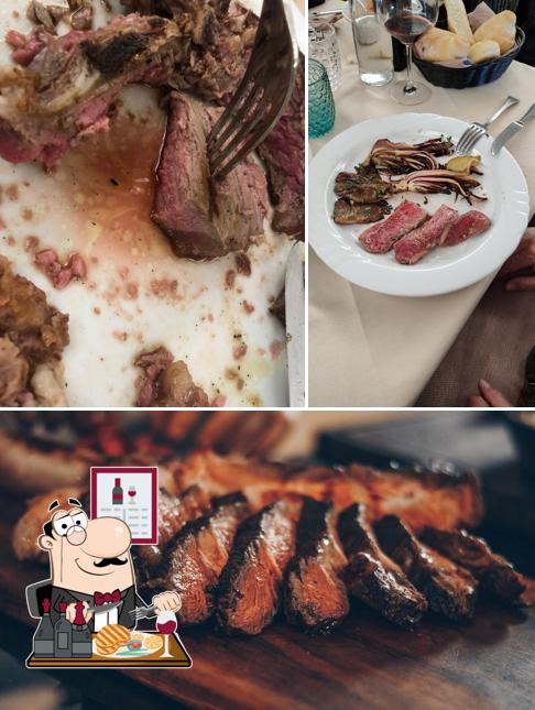 Ordina i piatti di carne a San Brace Trattoria