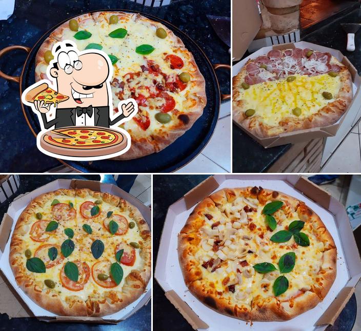 Experimente pizza no Torre de Pizza - Pizzaria
