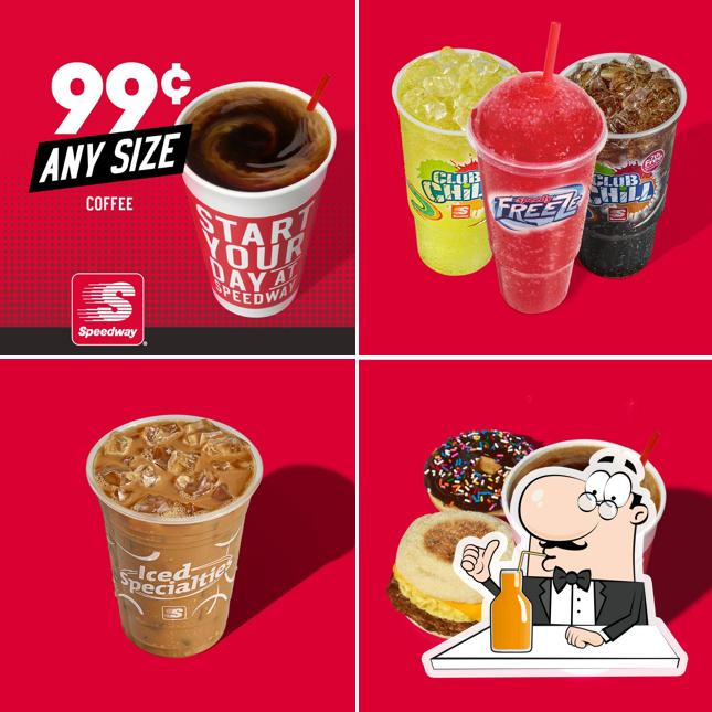 Enjoy a beverage at Speedway