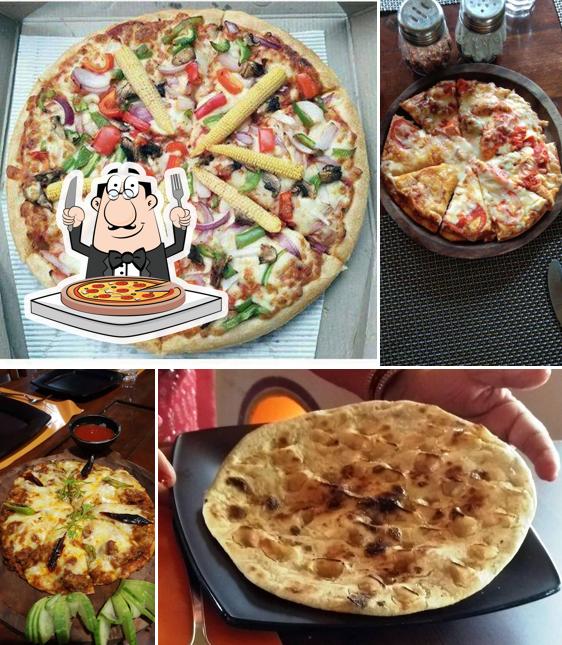 Try out pizza at Crowning Glory