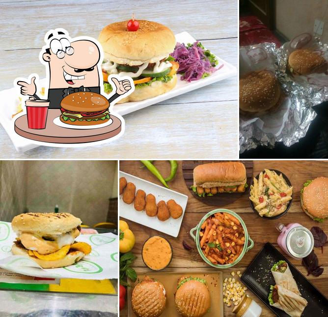 Get a burger at Fun Byte - Sandwich & Burger Shop