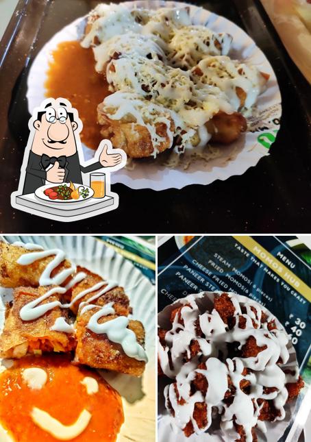 Food at Momos Hub