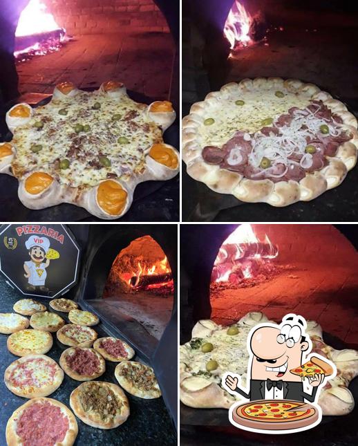 Escolha diversos estilos de pizza