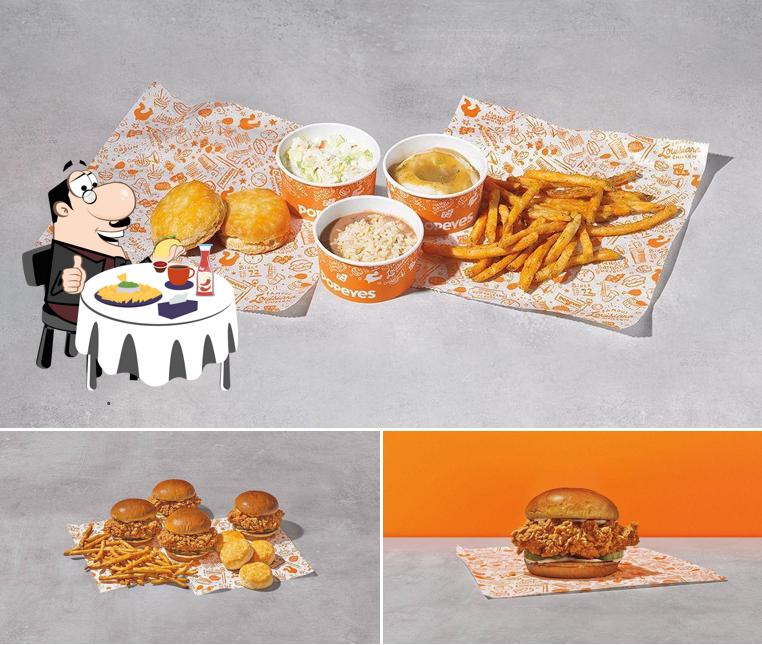 Popeyes Louisiana Kitchen’s burgers will suit a variety of tastes