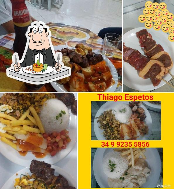 Comida em Thiago Espetos