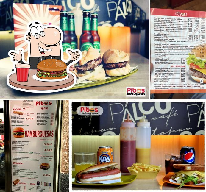 Hamburguesería Pibes’s burgers will suit a variety of tastes
