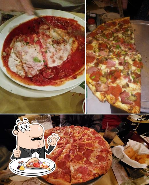 Get pizza at Angelo Brothers Ristorante & Banquet Hall