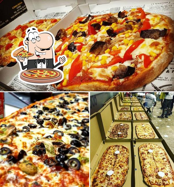 Elige una pizza en Pizza Metro Company