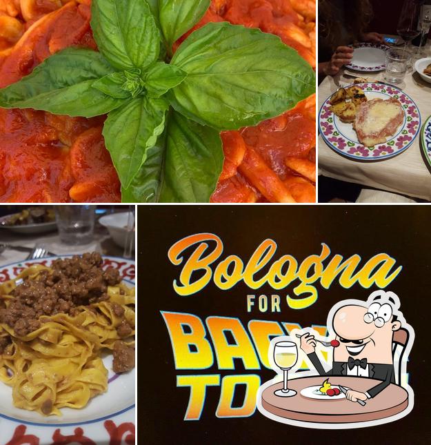 Еда в "Trattoria Bertozzi"