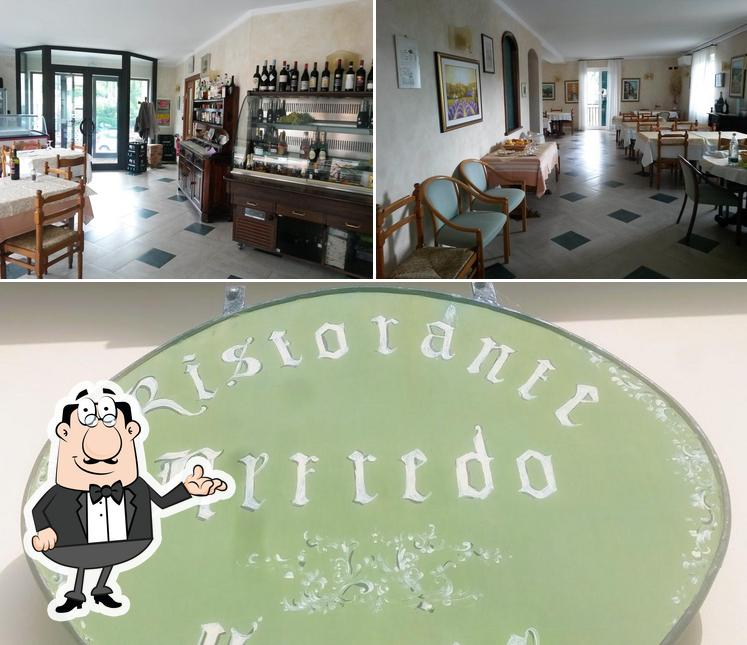 Among different things one can find interior and cake at Ristorante Da Alfredo di Ogemini Alfredo