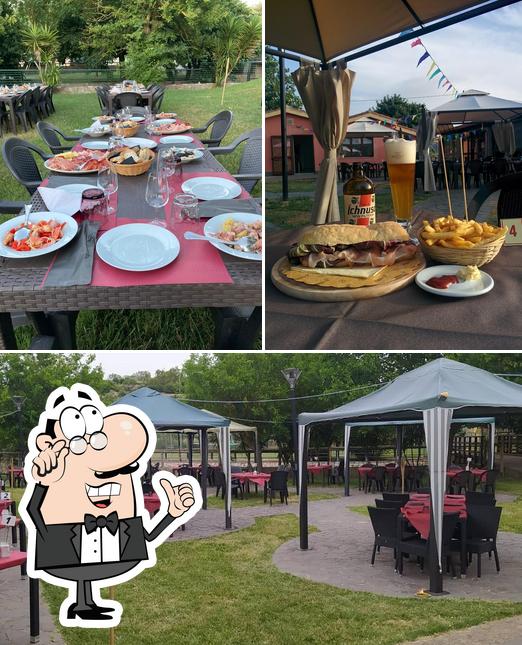 Gli interni di "Al Parco" Baradili Bar - Pizzeria - Bisteccheria Cubha's