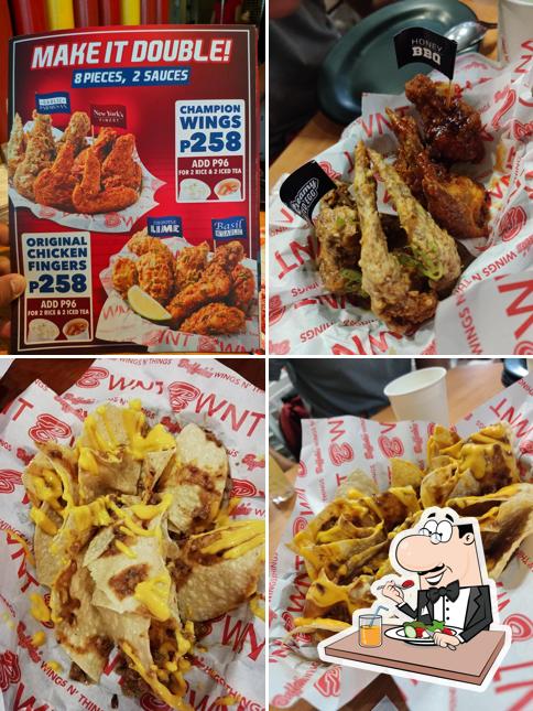 Food at Buffalo's Wings N' Things - SM Mall of Asia Entertainment Mall