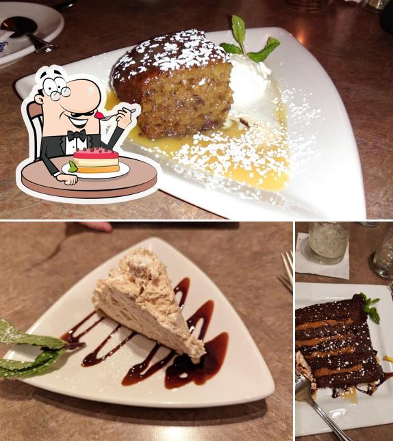 Four Roses Cafe serves a number of sweet dishes