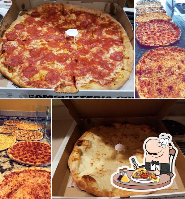 Попробуйте пиццу в "Cam's Pizzeria"