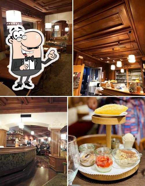 Gli interni di Restaurant Café Brunnenplatz