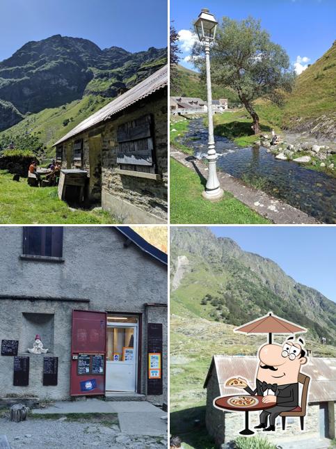 L'extérieur de Refuge du Lac d'Oô