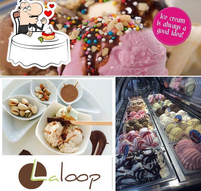 Caffe Bar Laloop offre un'ampia varietà di dessert