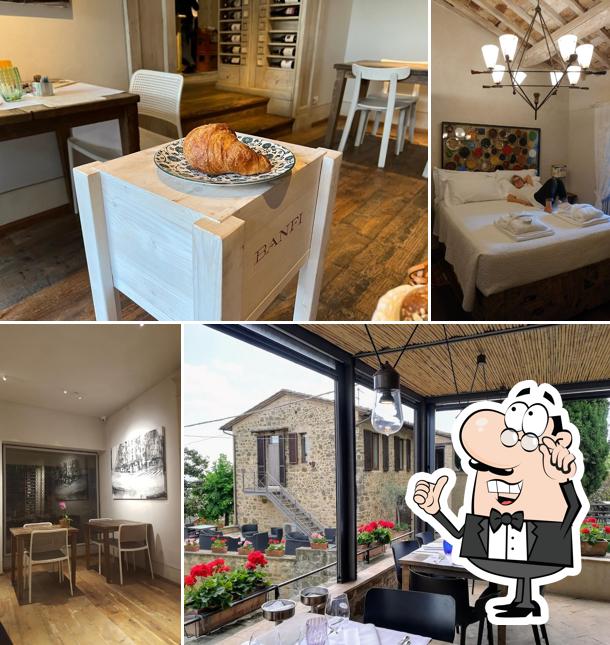 Gli interni di Drogheria & Locanda Franci