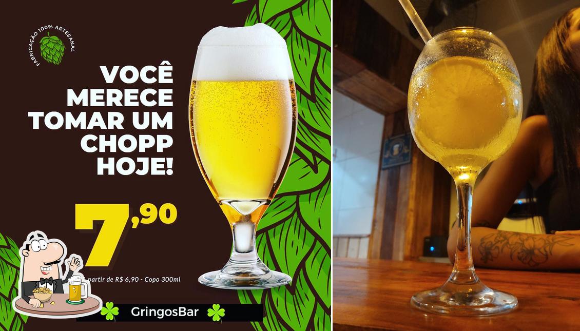Gringo’s Bar Tambaú offerece uma seleção de cervejas