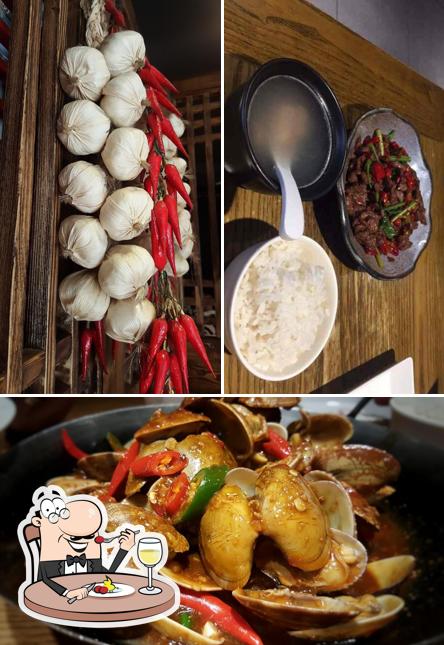 Comida en Little Hunan Haymarket