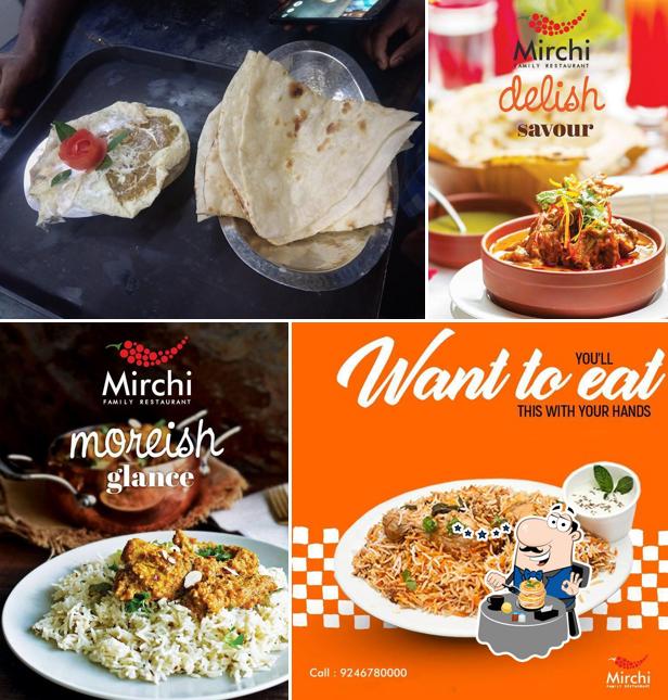 Food at Mirchi Restaurant