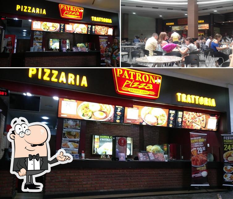 O interior do Patroni Pizza