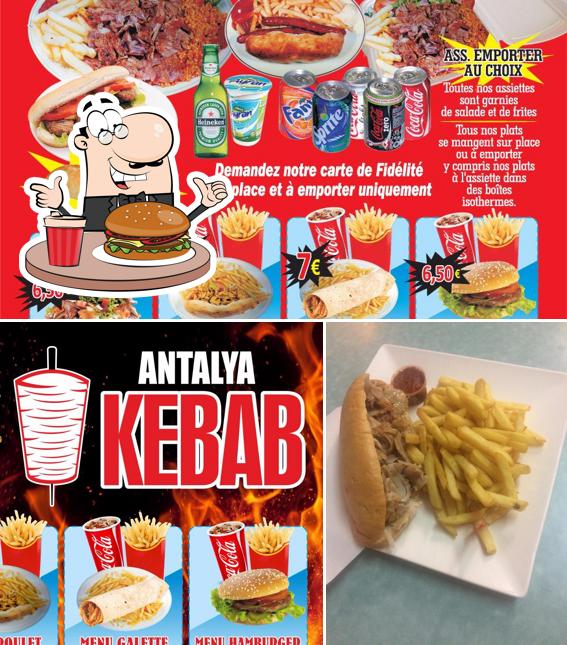 Commandez un hamburger à Antalya Kebab Cambrai