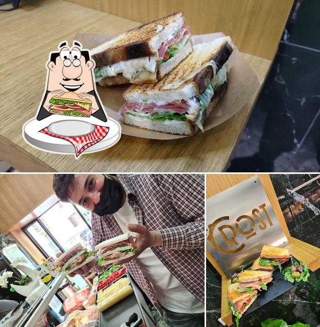 Club sandwichs à Crost Le Zingare Napoli