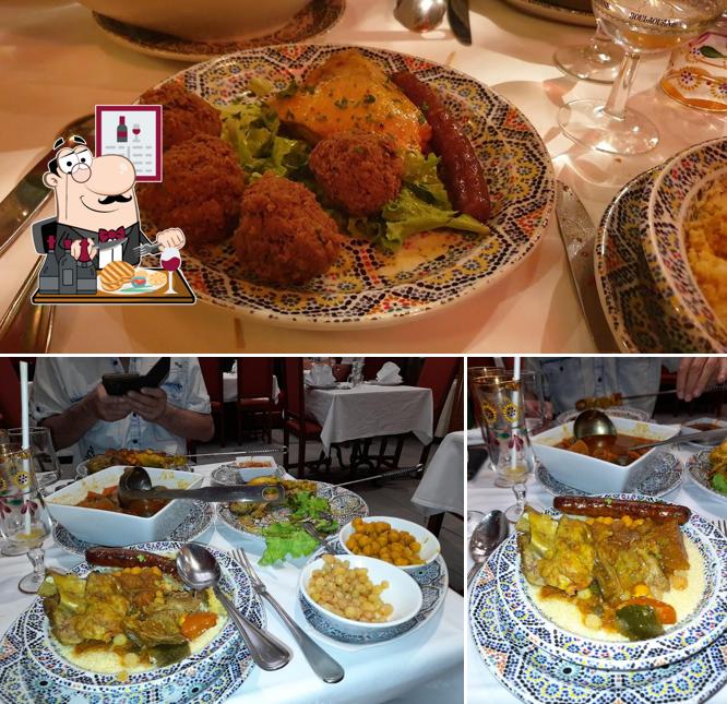 Prenez des repas à base de viande à L'Orientale, Restaurant Marocain Couscous et Tajines