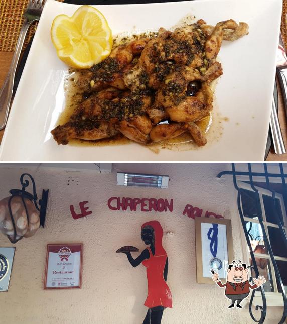 Nourriture à Le Chaperon Rouge - Restaurant Cannes