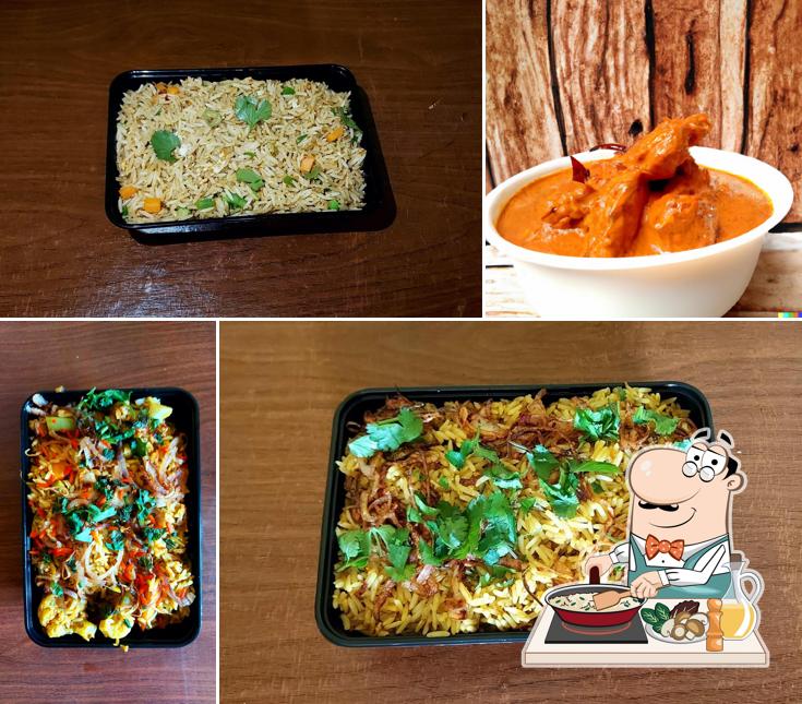 Fried rice at Indian Flavour's