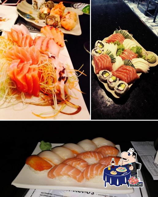 Try out seafood at Sushi Terê