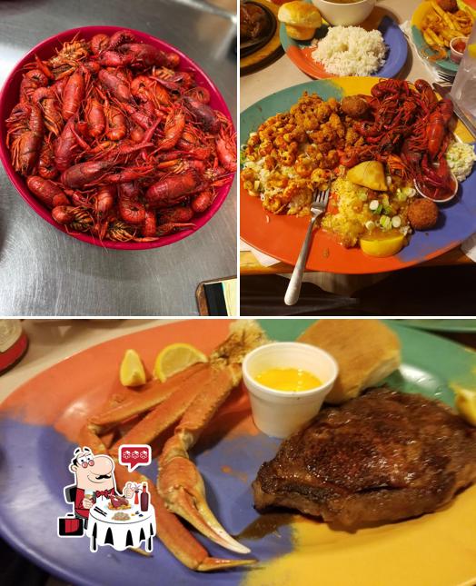 Who Dat's Cajun Restaurant serves a range of seafood dishes