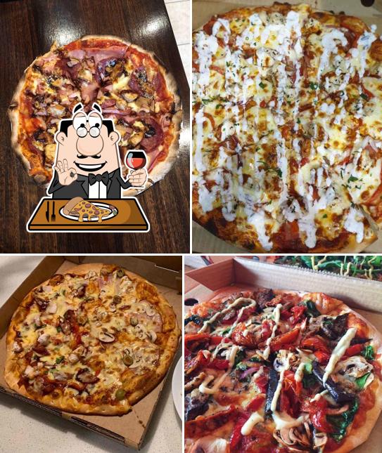 Try out different types of pizza