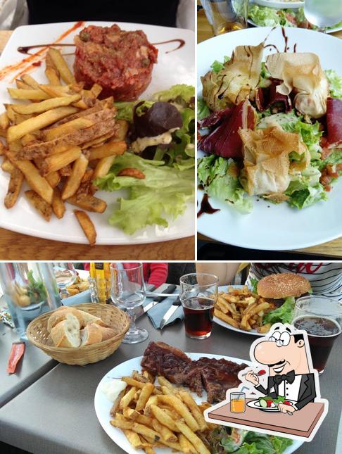 Food at Café du Gros Caillou