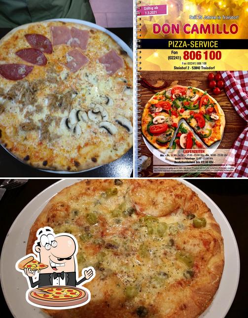 Probiert eine Pizza bei Pizzeria Don Camillo