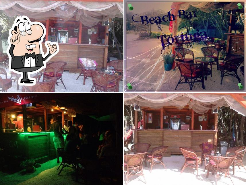 L'intérieur de Beach bar Tortuga