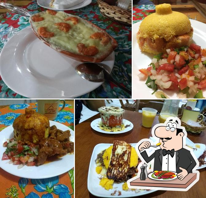 Platos en Casa De Taipa_Culinária Regional