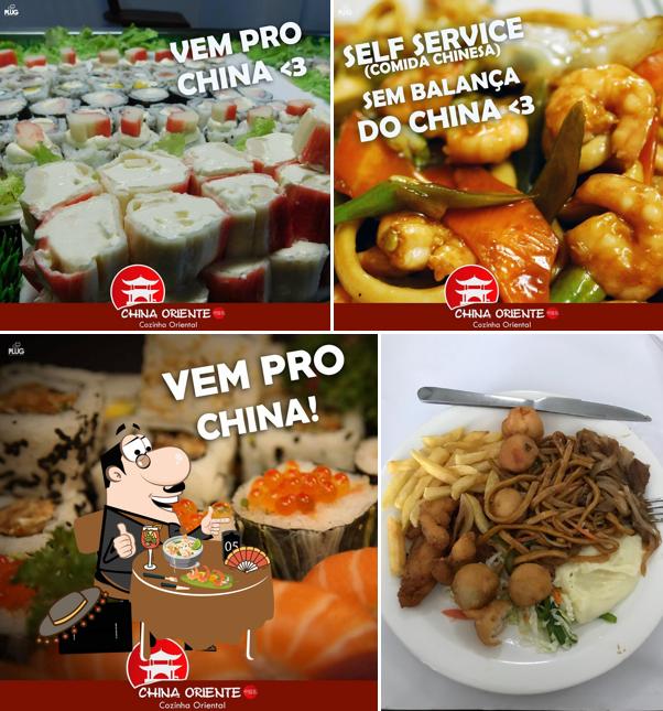 Comida em China Oriente